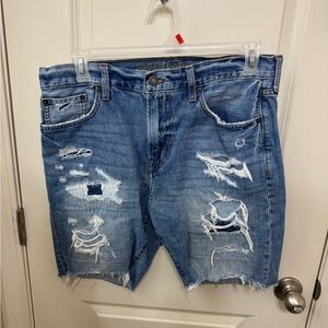American Eagle Distressed Denim Shorts